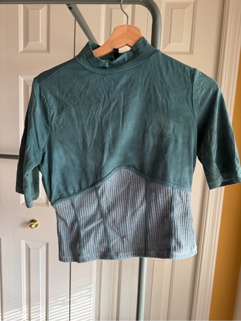 Express corset-style shirt